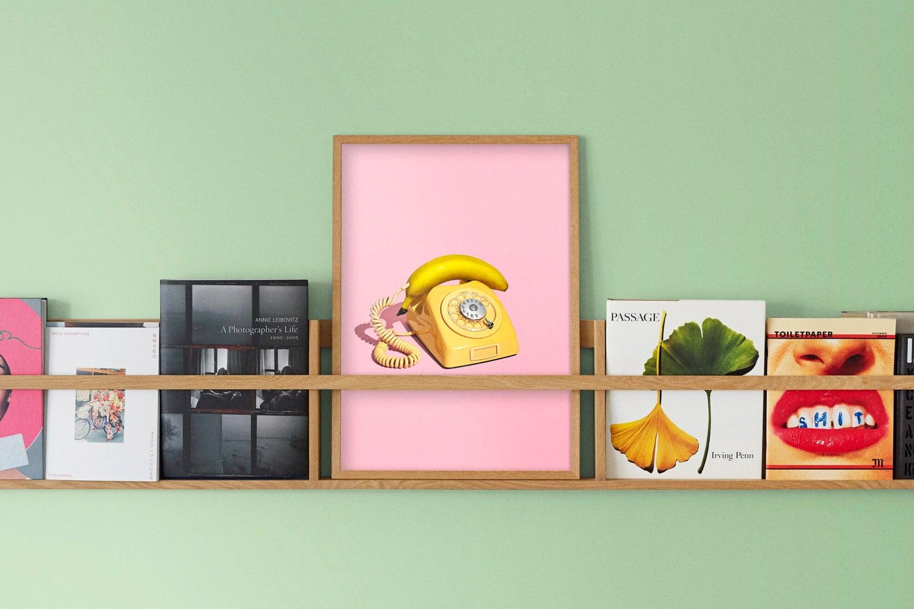 Poster & Frame Supermercat plakat, Banana phone - 30x40 cm. - Bahne